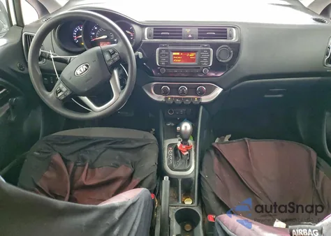 2017 Kia Rio Lx из США, поврежденный, VIN KNADM5A38H6007490